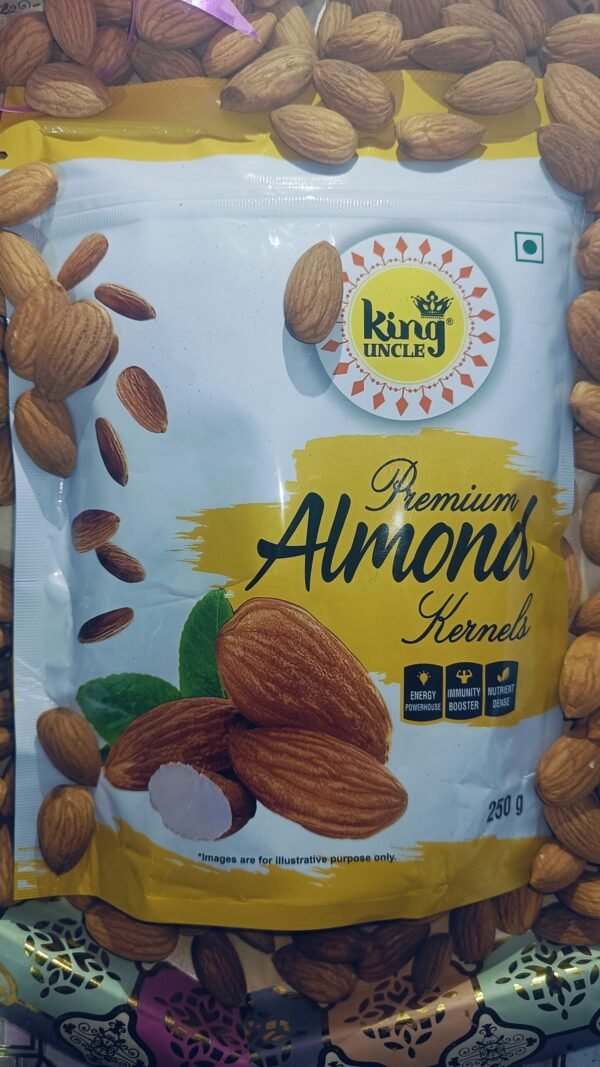 King UncleÕs Dry Fruits Californian Almond Kernels - Image 3