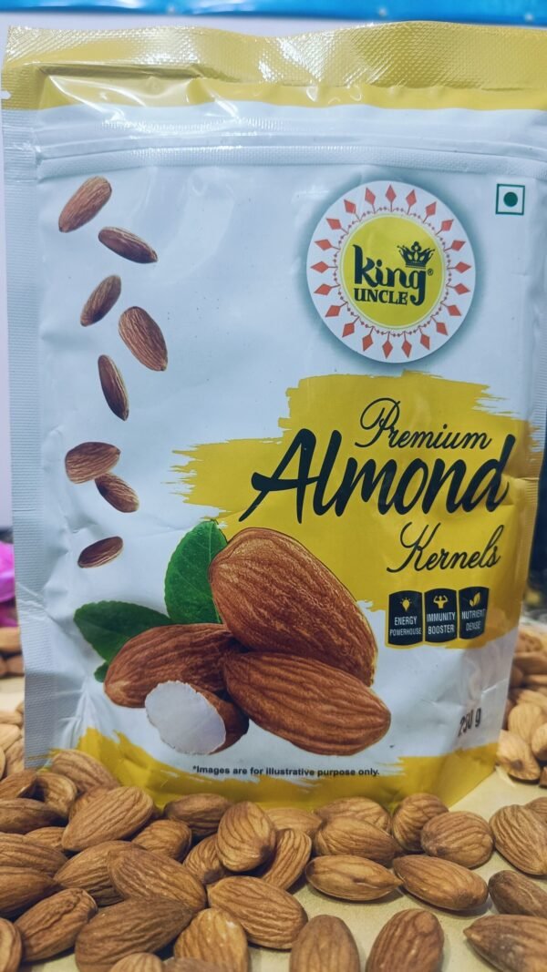 King UncleÕs Dry Fruits Californian Almond Kernels