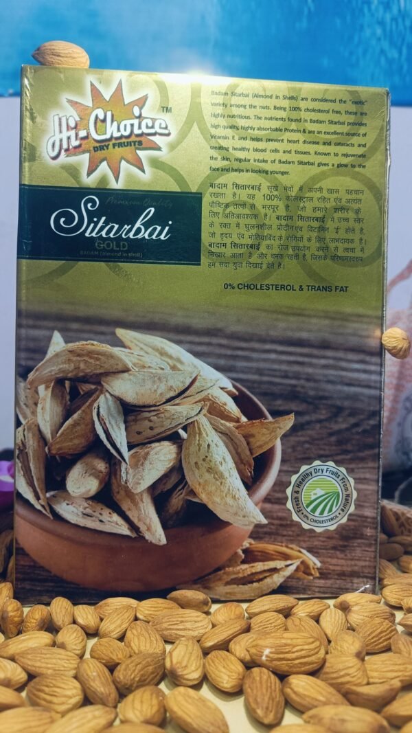 Cultures Food Premium Sitarbai Almonds  (500g) - Image 3