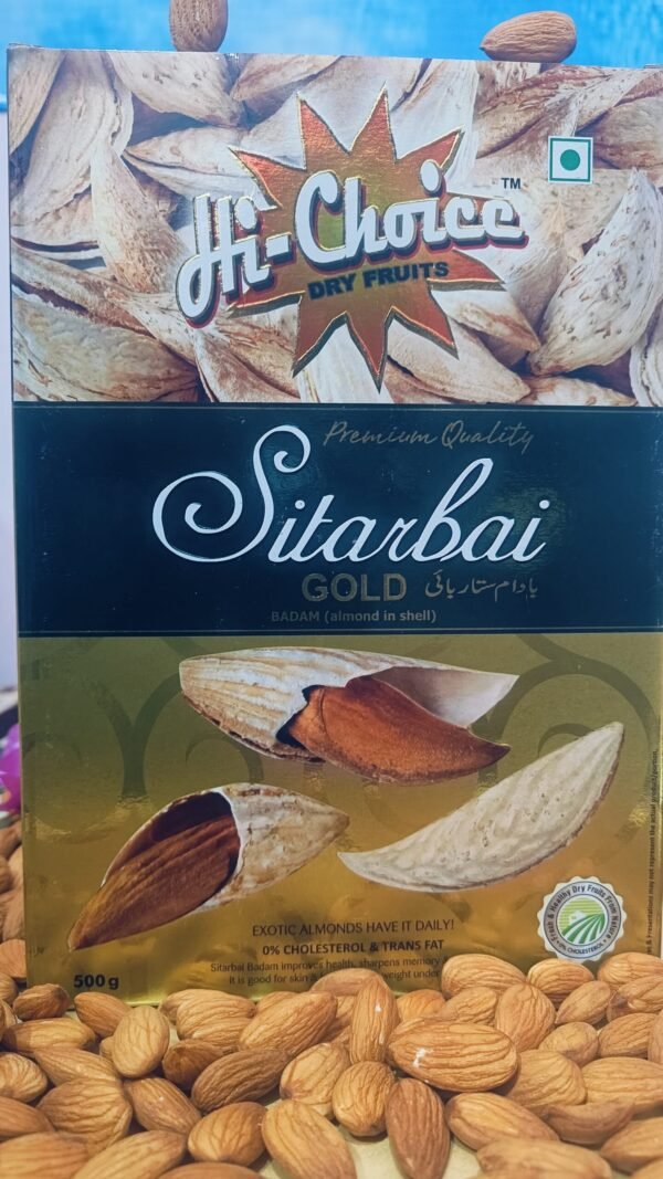 Cultures Food Premium Sitarbai Almonds  (500g)