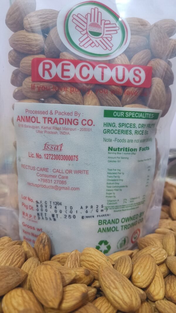 Rectus Almonds: A Nutritious Delight 250g - Image 2