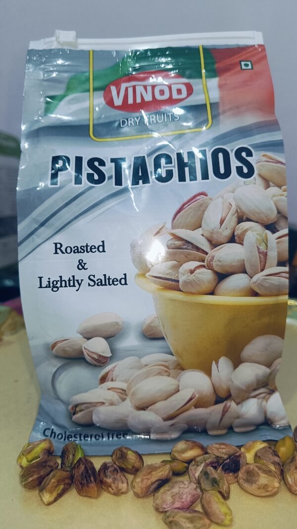 Vinod Dry Fruits Pistachios: A Delightful Treat 250g - Image 2