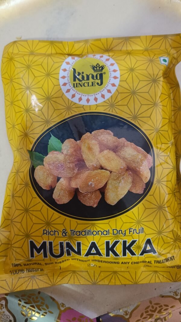 King Uncle Munakka: A Rich & Traditional Dry Fruit 250g