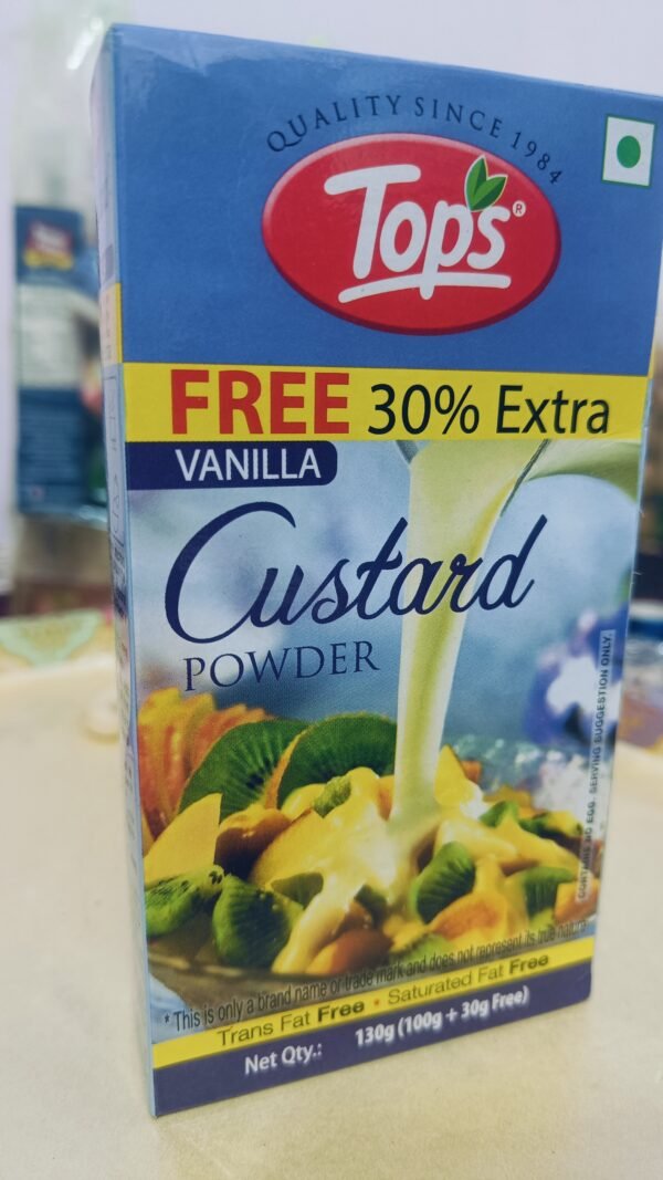 Tops Custard Powder Vanilla 130 g