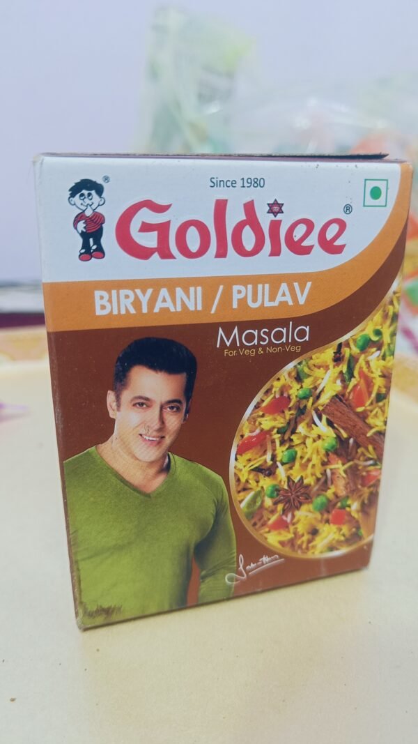 Goldiee Biryani / pulav Masala 100 g