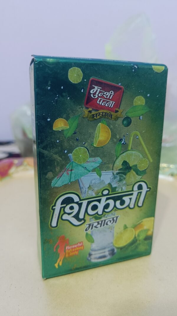 Munshi Panna Brand-Fresh & Special Shikanji Masala Powder 100 g - Image 2
